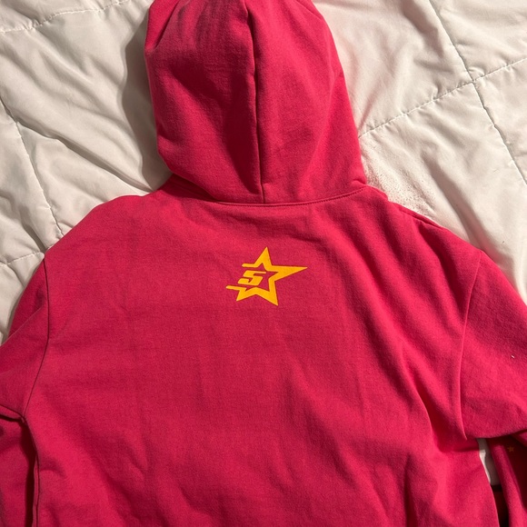 Sp5der Pink Hoodie Size M - Picture 3 of 3